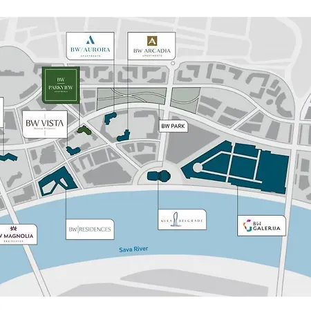 Apartament Waterfront-beograd Na Vodi - Bw Arcadia Lux